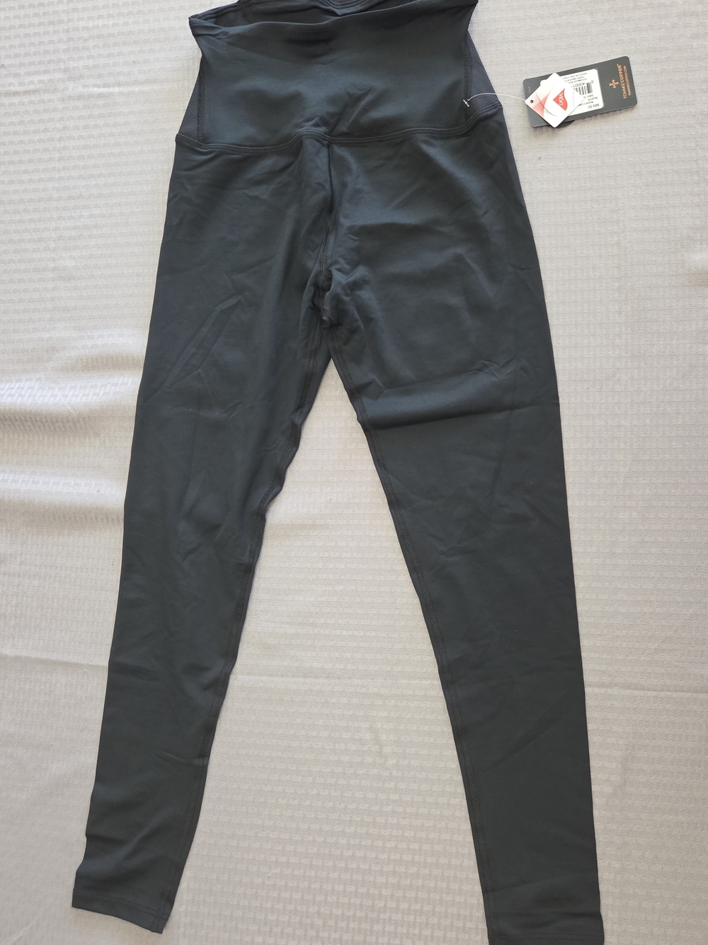TOMMIE COPPER Women's Lower Back Support Legging, Black-NWT-Size Small